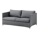 Diamond Grey Love Seat