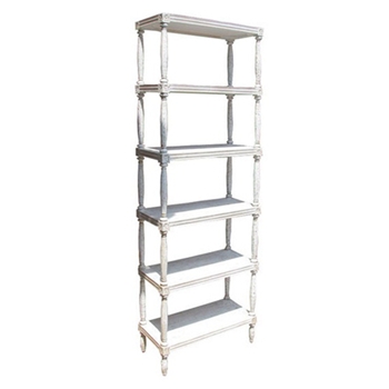 Isabelle White Bookcase