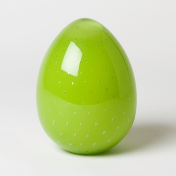 Glass Lime Egg