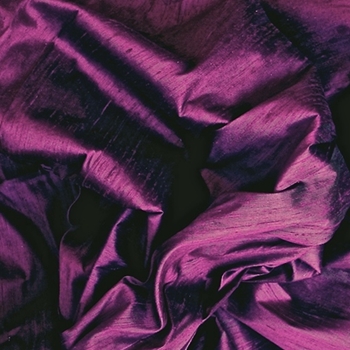 Purple Dupioni Silk