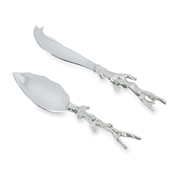 Coral Cheese Knife Set