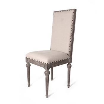Italian Louis Chair 18W/18D/42H