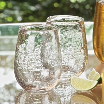 Portland Stemless Wine Glass  4W/4H