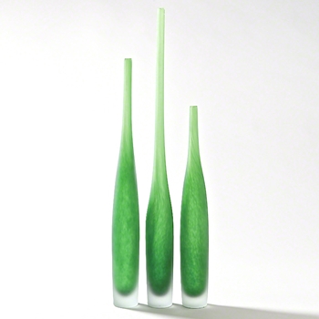Vase - Spire Bottle Emerald SMALL 2X16