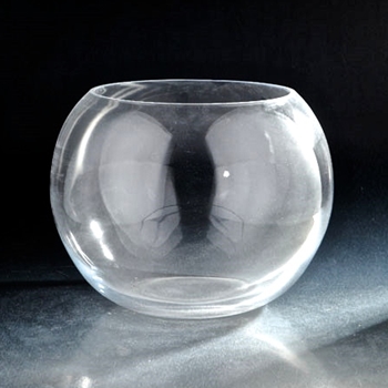 Vase - Clear Globe 12W/12H