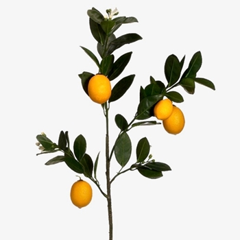 Lemon - Fruit Branch 32in Yellow