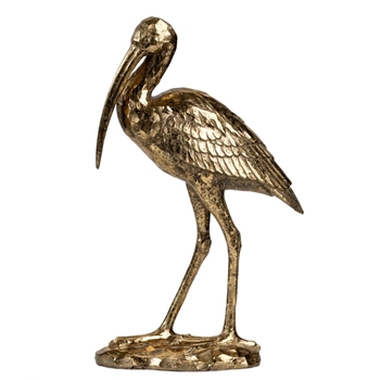 Bird - Golden Crane Standing 10x15in