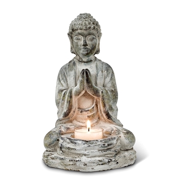 Buddha - Tealight 8in Vintage