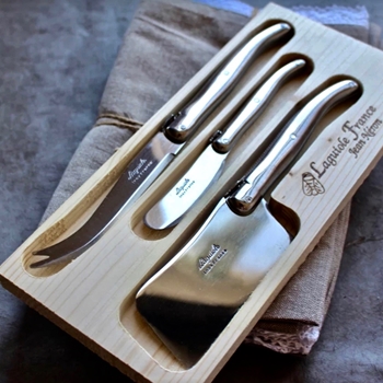 Laguoile - Cheese Set 3PC Stainless in Box