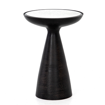 Accent Table - Marlow Mod Bronze 16W/22H