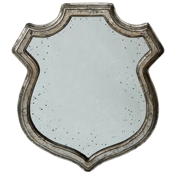 20W/24H Mirror - Crest Wide Silver
