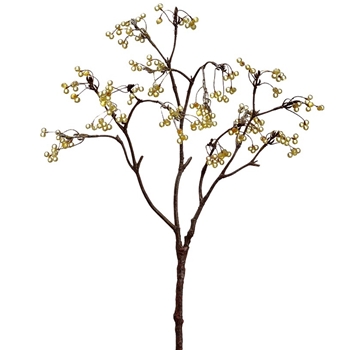 Berry - Spray Pale Gold Pearl 30in - XAS700-GR