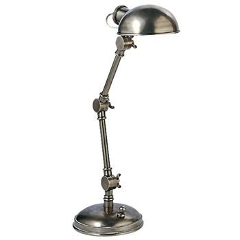 Lamp Table - Task Pixie Antique Nickel 16W/ 5D/13-18H - E.F. Chapman for Visual Comfort