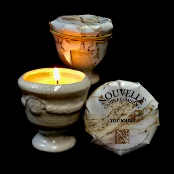 Nouvelle Candle - Toujours Petite French Urn 6OZ, 25-30HR 3W/3.5H
