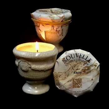 Nouvelle Candle - Eros Petite French Urn 6OZ, 25-30HR 3W/3.5H