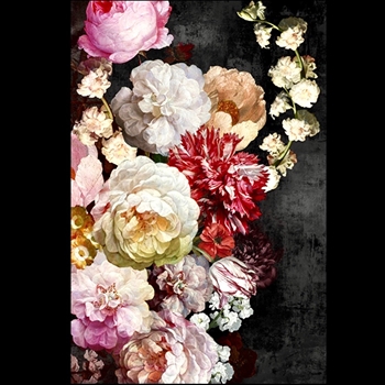 40W/60H Giclee - Dutch Blooms Antique #2 - Jackie Von Tobel