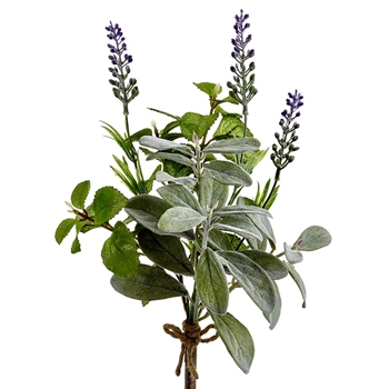 Lavender - Bouquet Sage Green 14IN - PBH068-GR/LV