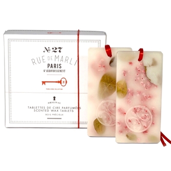 Rue de Marli - Bois Precieux - Fragrant Wax Tablet Box of 2