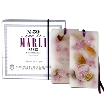 Rue de Marli - Citron de Vigne - Fragrant Wax Tablet Box of 2