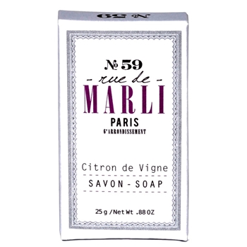 Rue de Marli - Citron de Vigne - Bar Soap Guest/Travel 25GR
