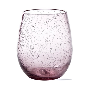Bubble Glass - Stemless Tumbler Petal 4x4in 16oz