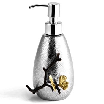 Aram Butterfly Ginkgo Vanity Soap Dispenser