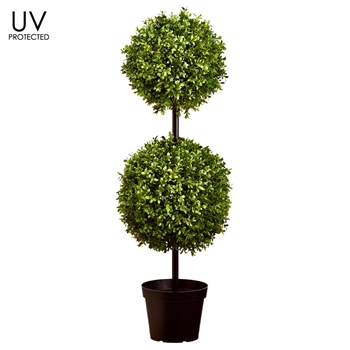 Boxwood - Topiary UV Protected 37H Double Ball - LPB301-GR