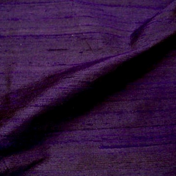 Dupioni Silk - Purple Dark Plum - 54in, 100% Hand Loomed Silk - India - Dry Clean Only, Do not expose to sunlight.