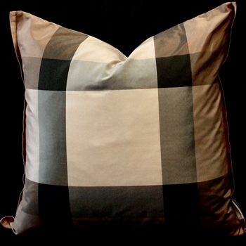 Designers Guild Cushion - Varanasi Taupe Silk 17SQ *