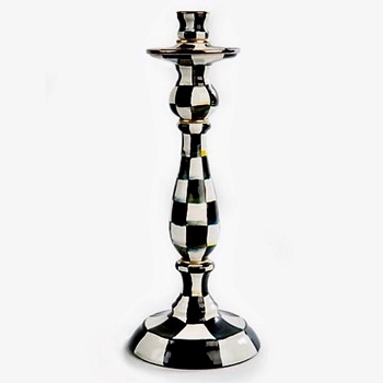 Courtly Candlestick Taper 6W/14H