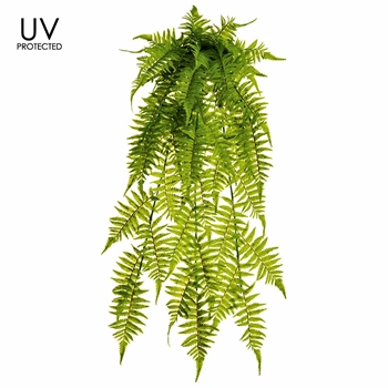 Fern - UVP Boston Soft Hanging Plant 35IN - UV Protected - PBF329-GR