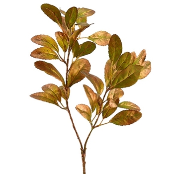 Lemon Leaf - Spray Gilded Copper 17in - XIS363-CP/GR
