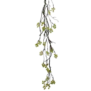 Blossom - Micro Bud Twig Cascade Celadon 48in - HSB883-WH