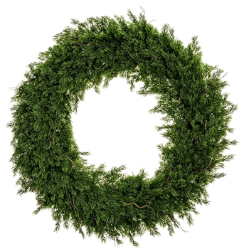 EVW - Wreath - Cedar Lush 30in Green - YWC621-GR