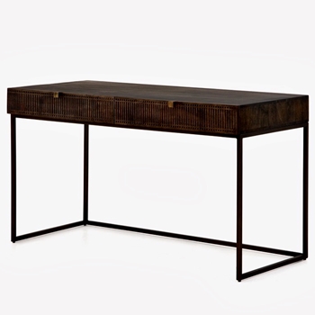 Desk - Kelby Desk Umber 56W/25D/31H - Mango Wood