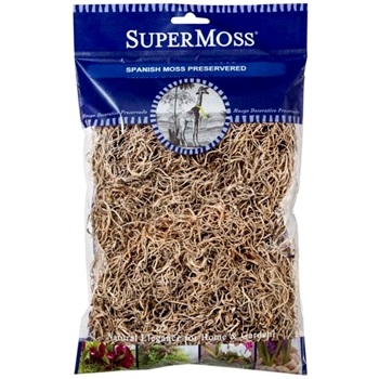 Moss Preserved - Spanish Natural 4OZ 80.75 Cubic Inches