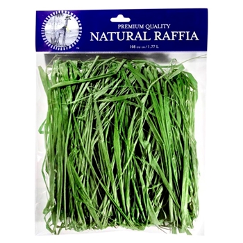 Raffia Tie - Grass Green 2oz PKG