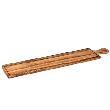 Board - Acacia Wood Paddle Trenched 28L/6W