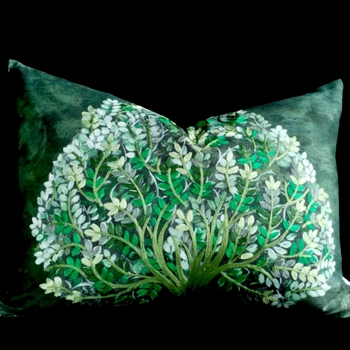 Designers Guild Cushion - Bandipur Emerald 24X18in
