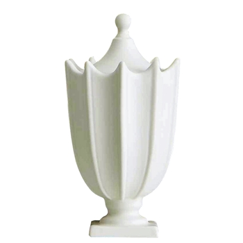 Urn - Crenulated Oyster Small 4W/8H - Please call for pricing.