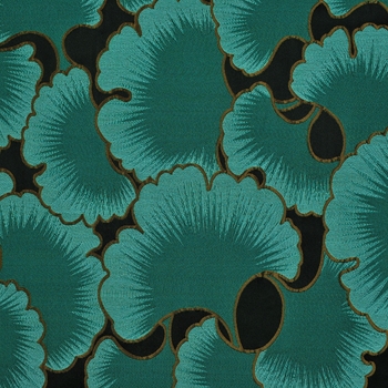 Jacquard - Misha Abyss Teal - 54in Wide, 12K DR, 100% Polyester, 28in Horizontal, 36in Vertical repeat.