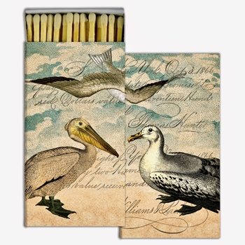 Matches - Sea Birds - 4x2in Box50