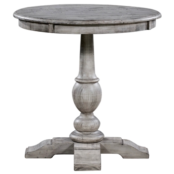 Accent Table - Pembrooke Greywashed Natural 30W/30H
