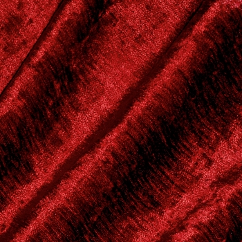 Velvet - Saxony Ruby Red - 58in, 100% Polyester,  70K DR