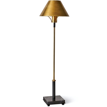 Lamp - Buffet Streamline Brass/Marble 10W/35H - Please call for pricing.