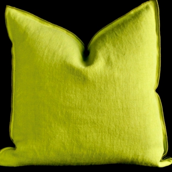 Designers Guild Cushion - Brera Lino Lime & Moss 18SQ