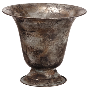 Urn - Flared Vintage Pewter 8W/7H