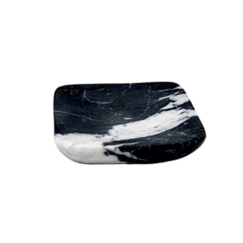 Lothantique - Belle de Provence Marble Soap Tray Black 3.5SQ