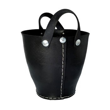 Tote - Tade Black Recycled Tire 12x12