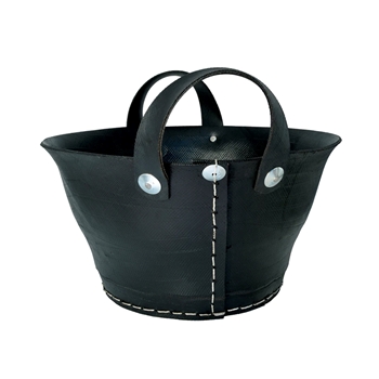 Tote - Tade Black Recycled Tire 14x9